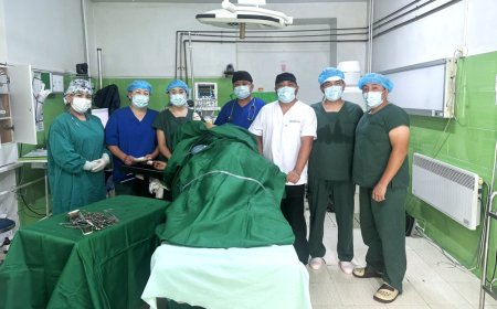 ГССҮТ-ийнхөн  орон нутагт очиж осолд орсон иргэдэд мэс засал хийжээ