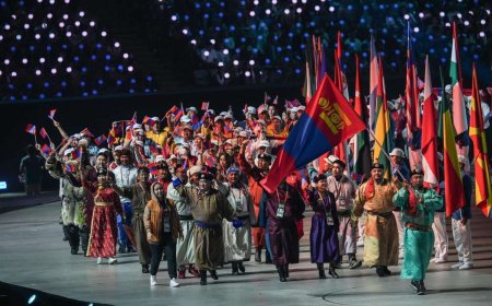 ДЭЛХИЙН НҮҮДЭЛЧДИЙН НААДАМД МОНГОЛ УЛСЫН 66 ТАМИРЧИН СПОРТЫН 16 ТӨРӨЛД ӨРСӨЛДӨЖ БАЙНА