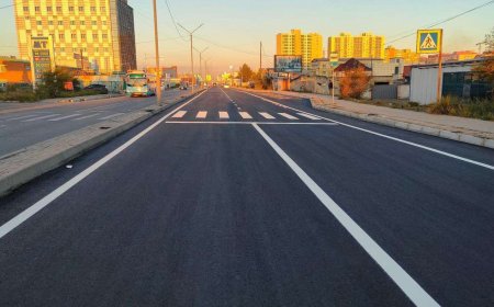 Өгөөмөр захаас Чулуун овооны тойрог хүртэлх замын хойд хэсгийн хөдөлгөөнийг нээлээ