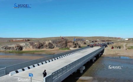 Түйн голын 64.75 метр гүүр  ашиглалтад орлоо