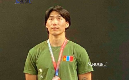 А. ЭНХТҮВШИН ДЭЛХИЙН ЦОМООС ХҮРЭЛ МЕДАЛЬ ХҮРТЛЭЭ