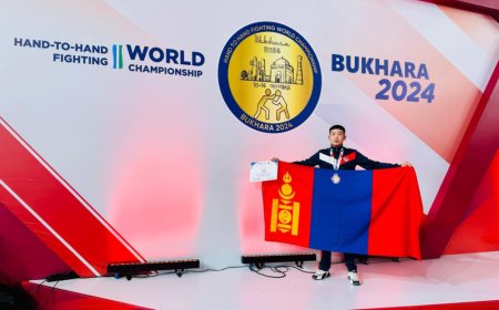 Б.Алтансүх цэргийн гардан тулааны спортын ДАШТ-ээс хүрэл медаль хүртлээ