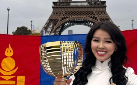 Дэлхийн хошой  аварга артист  Ц.Ариунзаяа гоо сайхны олимпод дөрөв дэх удаагаа түрүүлж, алтан цом хүртлээ