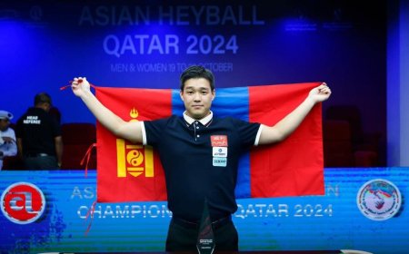 Бильярдын анхны АЗИЙН АВАРГАТАЙ   боллоо