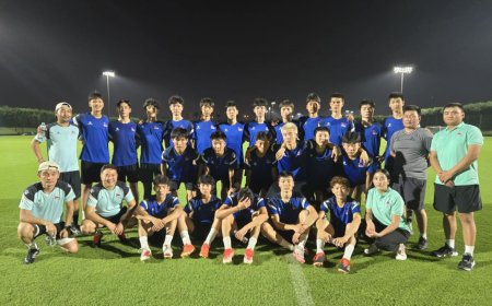 Монголын хөлбөмбөгийн 17 хүртэлх насны шигшээ баг  Доха хотод эхний бэлтгэлээ хийлээ