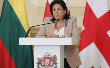 Сонгуулийн үр дүнгийн дараа Гүржийн Ерөнхийлөгч ''Оросын тусгай ажиллагаа'' байсан хэмээгээд иргэдийг эсэргүүцэл зарлахыг уриалжээ