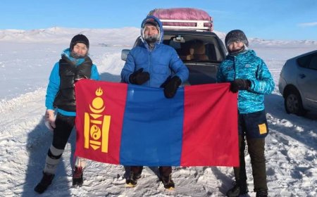 Гиннесийн рекорд тогтоох зорилготой урьдчилсан сорил МУ-ын хамгийн хүйтэн цэг болох Завхан аймгийн Отгон суманд -50°C хүйтэнд боллоо