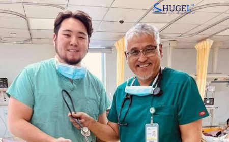 Б.Болдсайхан эмчийн хүү Б.Онон нь ч бас эмч болжээ