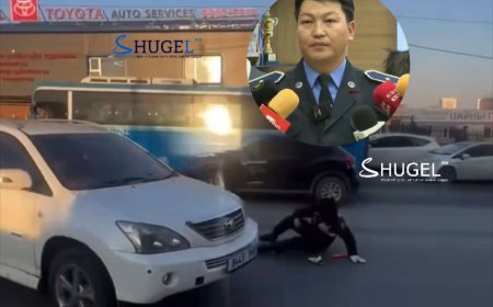 Тээвэрийн цагдаагийн албан хаагчийг МАШИНААРАА  МӨРГӨӨД зугтсан этгээд  2,96 хувийн согтолттой байжээ