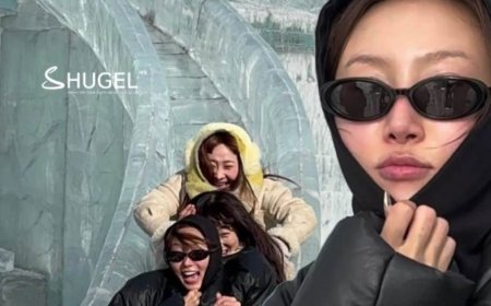 БНСУ-ын алдарт дуучин ''Hwasa'' Сүхбаатарын талбайн мөсөн гулгуур дээр гулгажээ