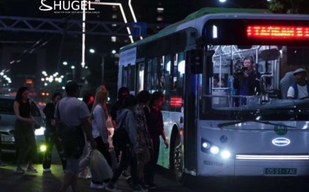 Шөнийн автобус 22:00 цагаас хойш үйлчилнэ