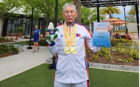 Монгол Улсын гавьяат тамирчин Ц.Раднаа “World Masters-2025” тэмцээнээс алтан медаль хүртлээ