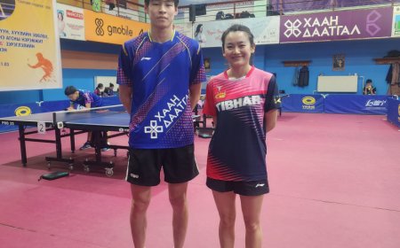 Дэлхийн чансааны 23 дугаарт эрэмбэлэгдэж байсан Хятадын теннисчин Монголын лигт тоглож байна