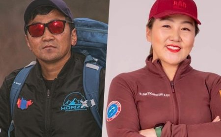 Монголын хоёр уулчин Эверестийн оргилд амжилттай гарлаа