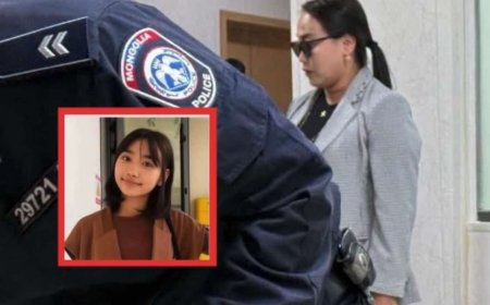 16 настай талийгаач охины ээж шүүх хуралд оролцохоор ирлээ