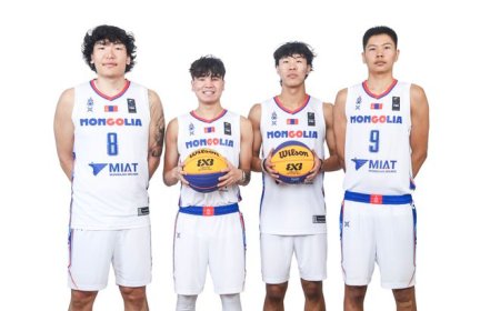 Монголын залуучуудын баг хэсэгтээ хоёрт бичигдэж байна