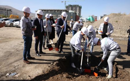 640 хүүхдийн сургуулийн барилга угсралтын ажил эхэллээ