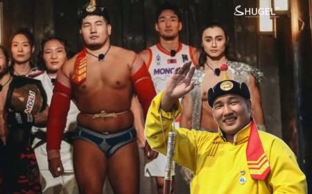 ''Бул эргүүлэх үхлийн тулаан''-д  Б.Орхонбаяр хоёр эмэгтэй тамирчинтай хамт хүч үзнэ