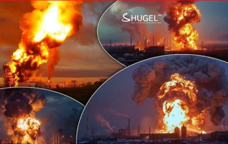 Украины нисгэгчгүй онгоцны давтамжтай цохилтын улмаас Оросын нефть боловсруулах салбарын түүхэн дэх хамгийн том тасалдал үүслээ