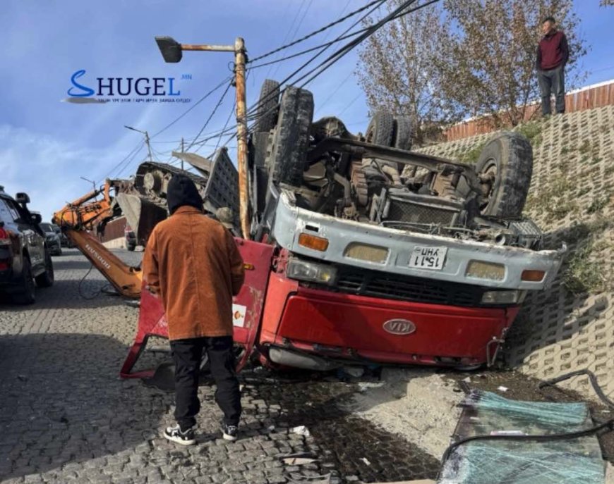 ЯГ ОДОО: Машин онхолдож нэг иргэн хавчуулагджээ